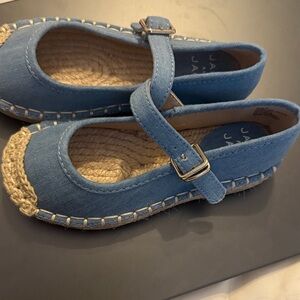 Janie and Jack Blue Dress Shoes with Buckle